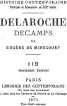 Delaroche, Decamps par Mirecourt