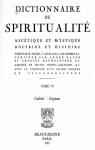 Dictionnaire de Spiritualit asctique et Mystique Doctrine et Histoire, Tome VI - Gabriel - Guzman par Viller