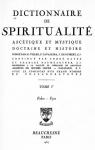 Dictionnaire de Spiritualit asctique et Mystique Doctrine et Histoire, Tome V - Faber - Fyot par Viller