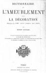 Dictionnaire de l'Ameublement et de la Dcoration, Tome II : D-H par Havard