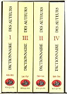 Dictionnaire des auteurs, 4 volumes par Robert Laffont