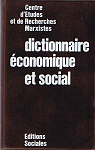 Dictionnaire conomique et social par Bouvier-Ajam