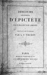 Discours philosophiques d'Epictte recueillis par Arrien par A. P. Thurot
