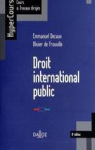 Droit international public (8e dition) par Dalloz