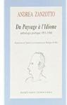 Du paysage a l'idiome : anthologie poetique 1951 1986 par Zanzotto
