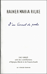 D'un Carnet de poche par Rilke