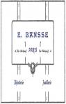 E. Bansse: Bijouterie, Joaillerie par Bansse