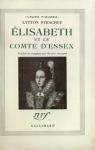 Elisabeth et le comte d'essex par Strachey