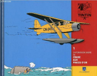 En avion Tintin, tome 1 : L'hydravion jaune du Crabe aux pinces d'or par Herg