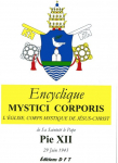Encyclique Mystici corporis par Pie XII