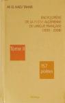 Encyclopdie de la posie algrienne de langue franaise (1930 - 2008) par El-Hadj-Tahar