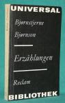 Erzählungen (Synnove Solbakken et autres nouvelles) par Bjørnson