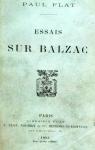 Essais sur Balzac par Flat