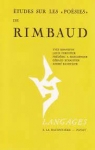 Etudes sur les Posies de Rimbaud par Bonnefoy