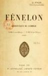 Fnelon archevque de Cambrai, tome 1 par Druon