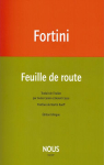 Feuille de route par Fortini