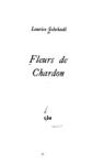 Fleurs de chardon par Schehad