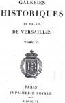 Galeries historiques du palais de Versailles, tome 6 par Gavard