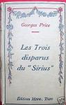 Georges Price. Les Trois disparus du Sirius par Price