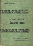 Germinie Lacerteux - La Faustin - Ciel rouge par Goncourt