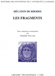 HCATON DE RHODES  Les fragments par de Rhodes