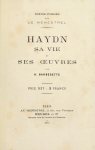 Haydn : Sa Vie et ses Oeuvres par Barbedette