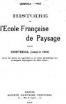 Histoire de L'cole Franaise de Paysage, depuis Chintreuil jusqu' 1900 par Lano-Villne