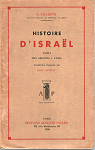 Histoire d'Isral, tome 1 : Des origines  l'exil par Ricciotti