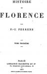 Histoire de Florence, tome 3 par Perrens