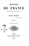 Histoire de France, tome 15 par Martin