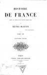 Histoire de France, tome 14 par Martin