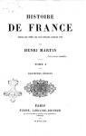 Histoire de France, tome 10 par Martin