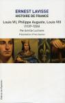 Histoire de France. Tome 5 : Louis VII, Philippe-Auguste, Louis VIII (1137-1226) par Sassier