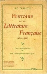 Histoire de la Littrature Franaise par Claretie