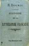 Histoire de la littrature franaise par 