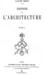 Histoire de l'architecture, tome 1 par Choisy
