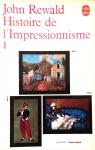 Histoire de l'impressionnisme t. 1 par Rewald