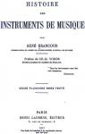 Histoire des Instruments de Musique par Brancour