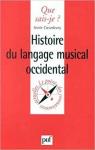 Histoire du langage musical occidental par Coeurdevey
