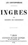 Ingres - Les Contemporains par Mirecourt