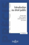 Introduction au droit public (3e dition) par Dalloz