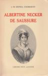 Albertine Necker de Saussure, 1766-1841 par Mestral-Combremont