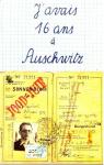 J'avais 16 ans  Auschwitz par Sonnenbluck