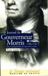 Journal de Gouverneur Morris (1789-1792) par Morris