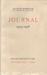 Journal 1919-1926 par Bainville
