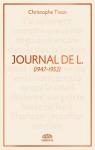 Journal de L. (1947-1952) par Tison