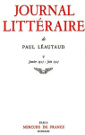 Journal littraire 05 : Janvier 1925 - Juin 1927 par Lautaud