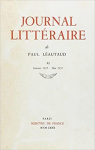 Journal littraire 11 : Janvier 1935 - Mai 1937 par Lautaud