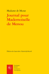 Journal pour Mademoiselle de Menou par 
