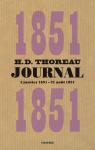 Journal, tome 5 : Janvier - Aout 1851 par Thoreau